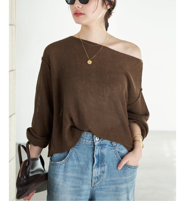 Plage「brillante loose プルオーバー」|ニット・セーター|