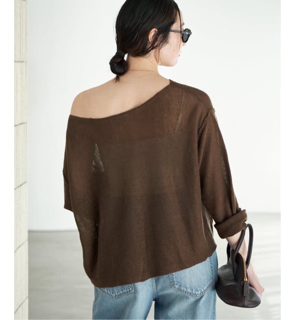 Plage「brillante loose プルオーバー」|ニット・セーター|