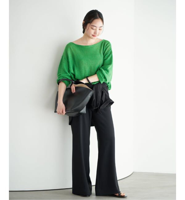 Plage「brillante loose プルオーバー」|ニット・セーター|