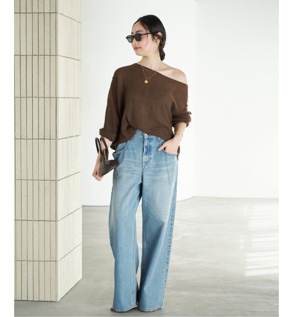 Plage「brillante loose プルオーバー」|ニット・セーター|