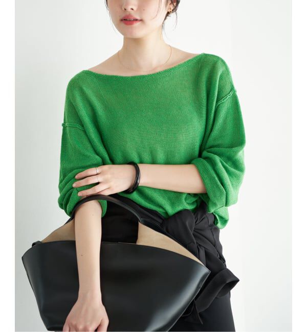 Plage「brillante loose プルオーバー」|ニット・セーター|