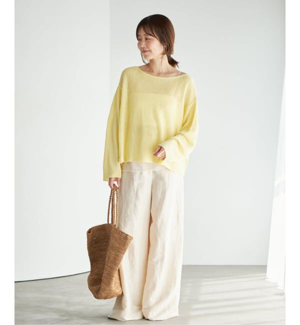 Plage「brillante loose プルオーバー」|ニット・セーター|