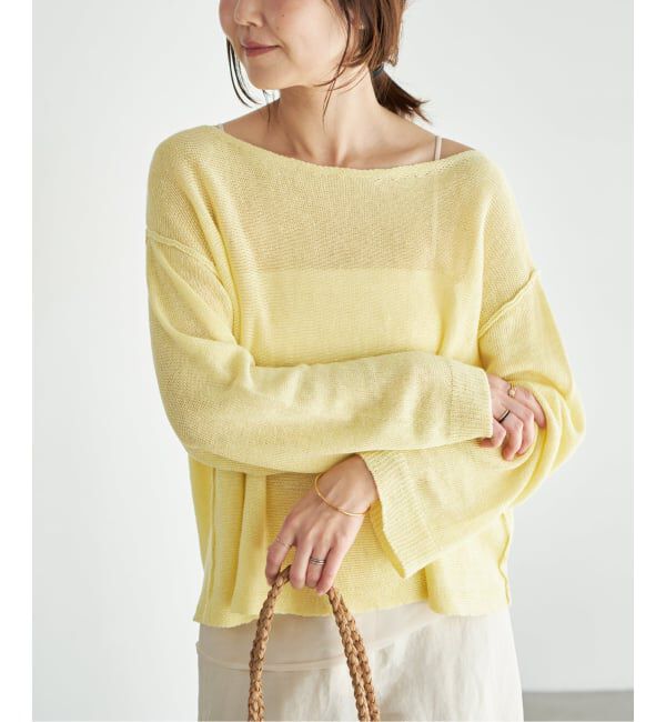 Plage「brillante loose プルオーバー」|ニット・セーター|