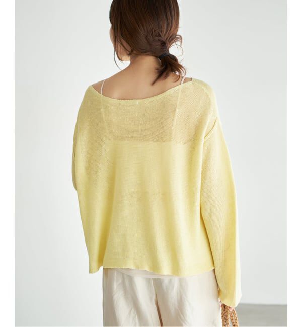 Plage「brillante loose プルオーバー」|ニット・セーター|