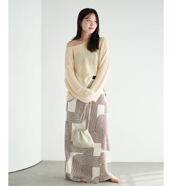 Plage「brillante loose プルオーバー」|ニット・セーター|