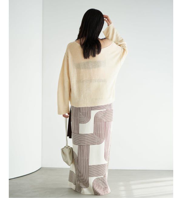 Plage「brillante loose プルオーバー」|ニット・セーター|