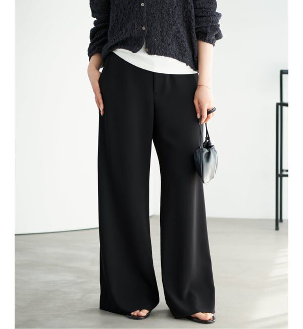 Plage「Semi flare パンツ」|スラックス|