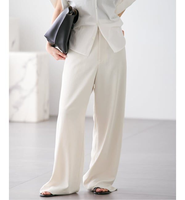 Plage「Semi flare パンツ」|スラックス|