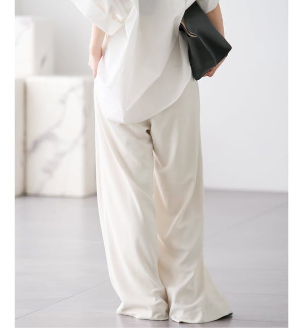 Plage「Semi flare パンツ」|スラックス|