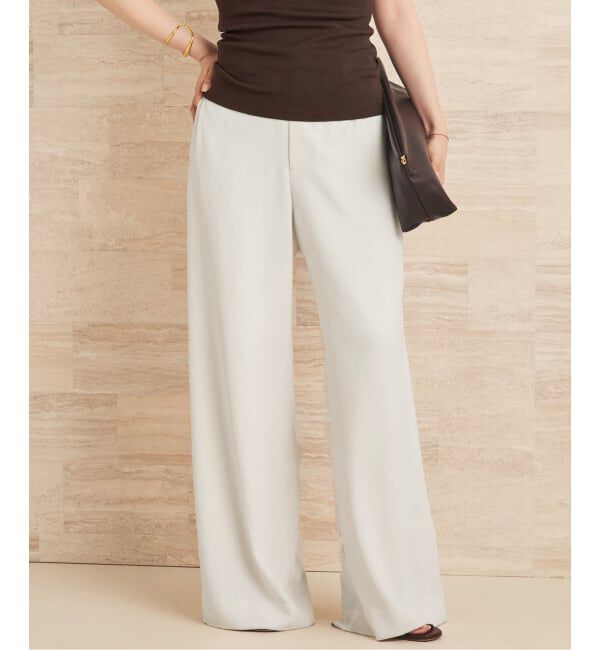 Plage「Semi flare パンツ」|スラックス|