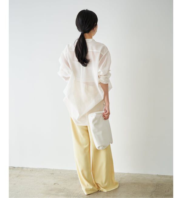 Plage「Semi flare パンツ」|スラックス|