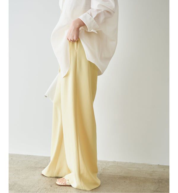 Plage「Semi flare パンツ」|スラックス|