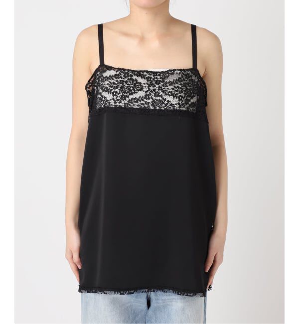 Plage「Linen mix lace キャミソール」|キャミソール|