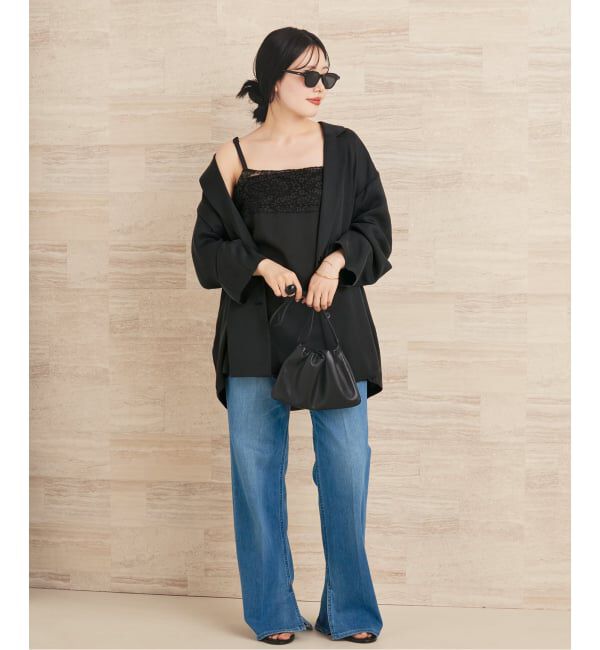 Plage「Linen mix lace キャミソール」|キャミソール|