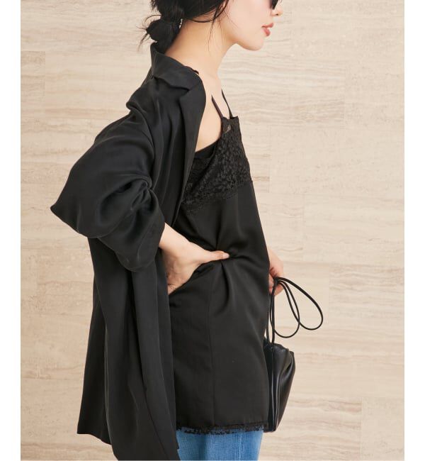 Plage「Linen mix lace キャミソール」|キャミソール|