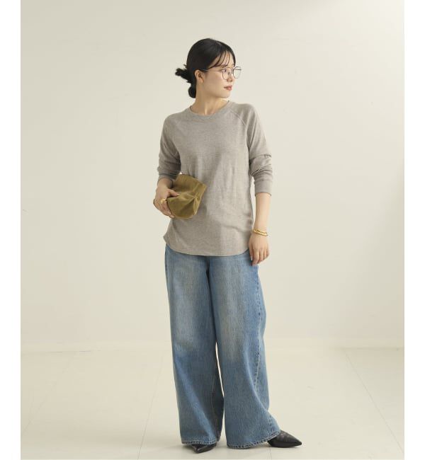 Plage「《追加》premiumフライス long Tシャツ」|Tシャツ・カットソー|