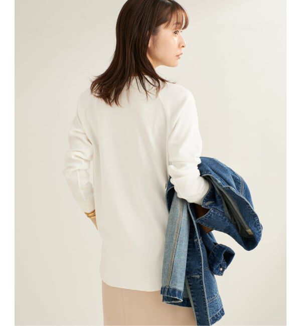 Plage「《追加》premiumフライス long Tシャツ」|Tシャツ・カットソー|