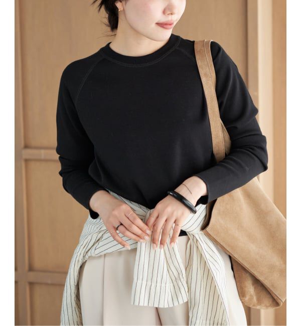 Plage「《追加》premiumフライス long Tシャツ」|Tシャツ・カットソー|