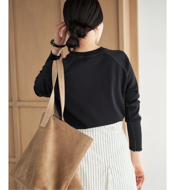 Plage「《追加》premiumフライス long Tシャツ」|Tシャツ・カットソー|