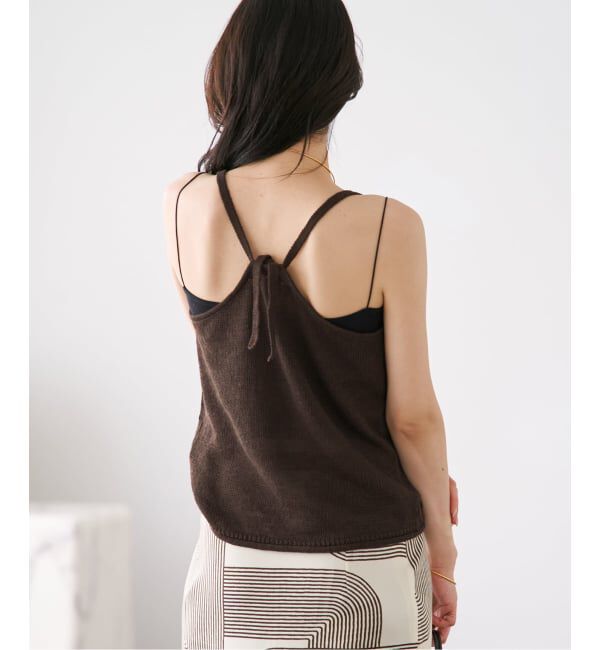 Plage「《予約》Knit キャミソール」|キャミソール|