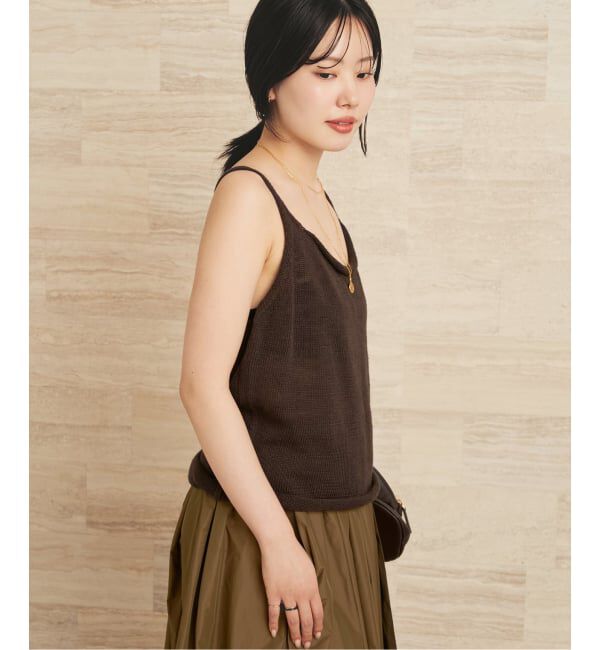 Plage「《予約》Knit キャミソール」|キャミソール|
