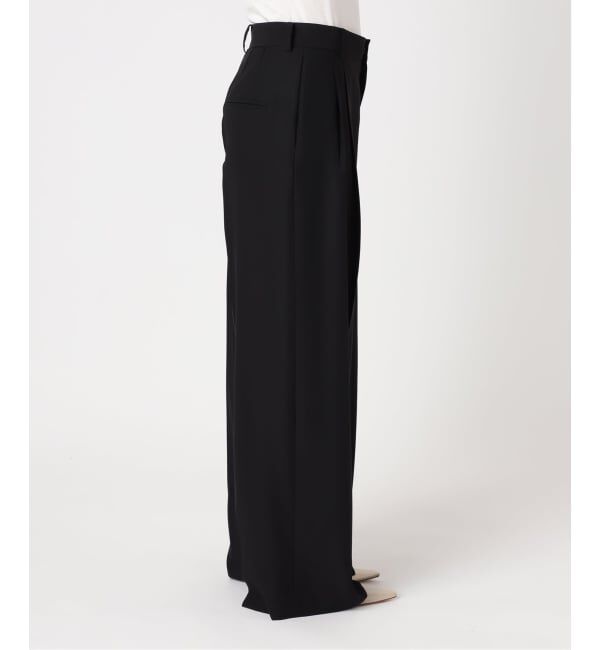 Plage「《予約》2 Tuck Elegant パンツ」|スラックス|