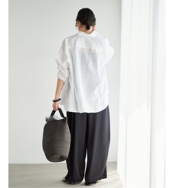 Plage「《予約》dull satin パンツドレス」|オールインワン|