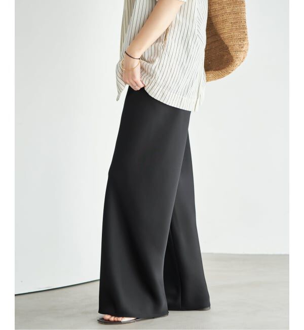 Plage「《予約》Satin Bias Relax パンツ」|その他|