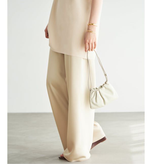 Plage「《予約》Satin Bias Relax パンツ」|その他|