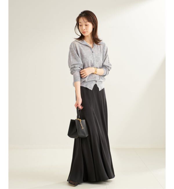 Plage「《追加予約》Washable Fibril ロングスカート 2」|スカート|