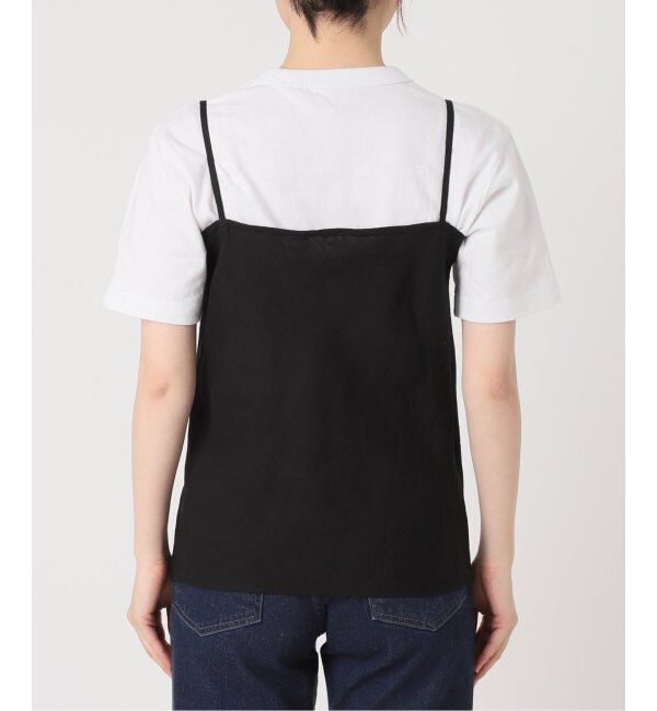 IENA LA BOUCLE「IENA LA BOUCLE リネンブロードバイヤスキャミソール」|キャミソール|