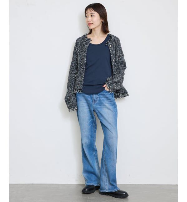 SLOBE IENA「《追加4》basic タンクトップ」|タンクトップ|