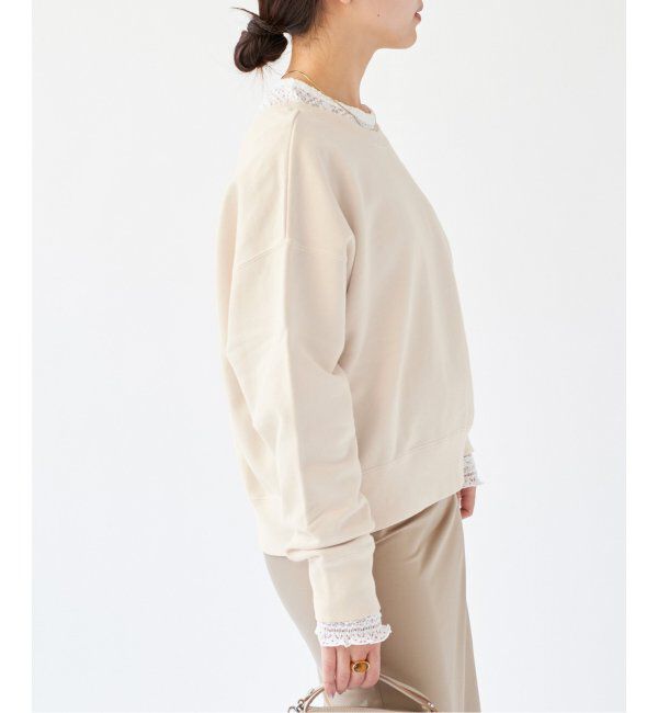 IENA「《追加》ピグメントスウェットプルオーバー」|スウェット・ジャージ|