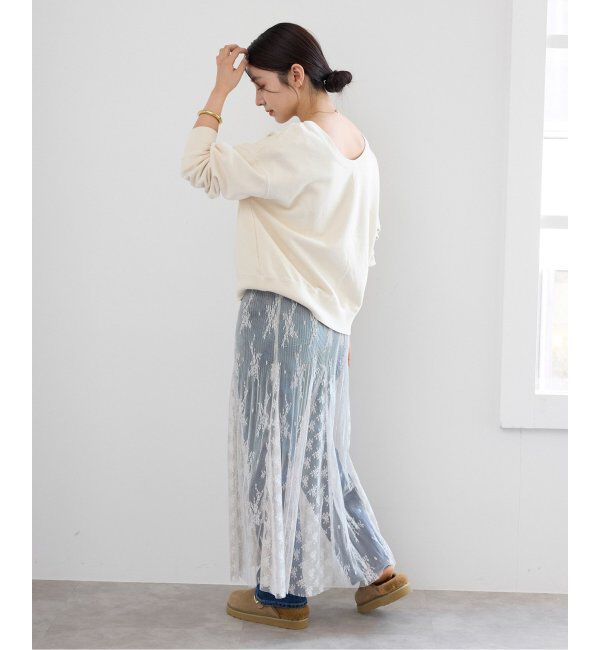 IENA「《追加》ピグメントスウェットプルオーバー」|スウェット・ジャージ|