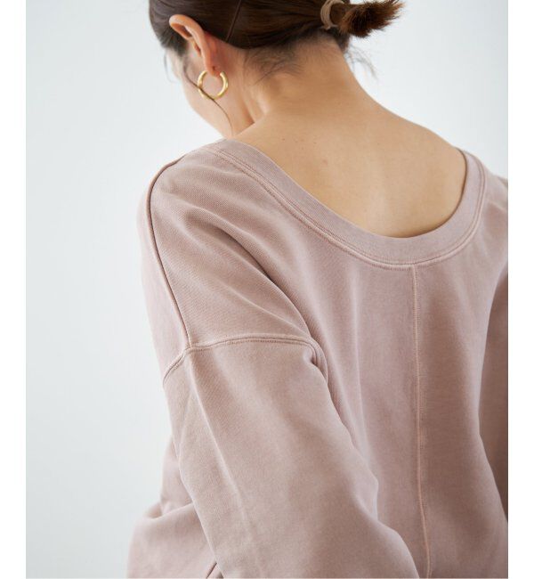 IENA「《追加》ピグメントスウェットプルオーバー」|スウェット・ジャージ|