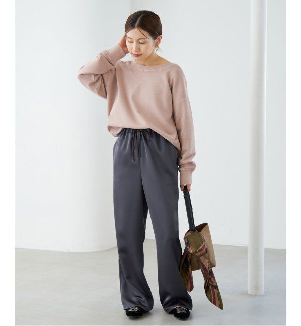 IENA「《追加》ピグメントスウェットプルオーバー」|スウェット・ジャージ|