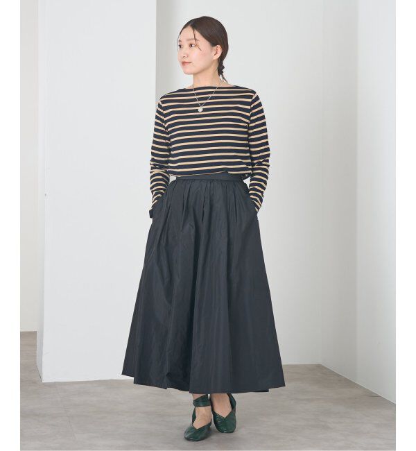 IENA「タフタフレアスカート」|スカート|