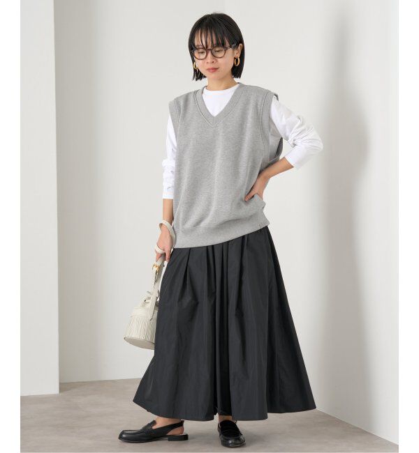 IENA「タフタフレアスカート」|スカート|