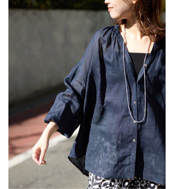 SLOBE IENA「ラミースキッパーシャツ」|シャツ・ブラウス|