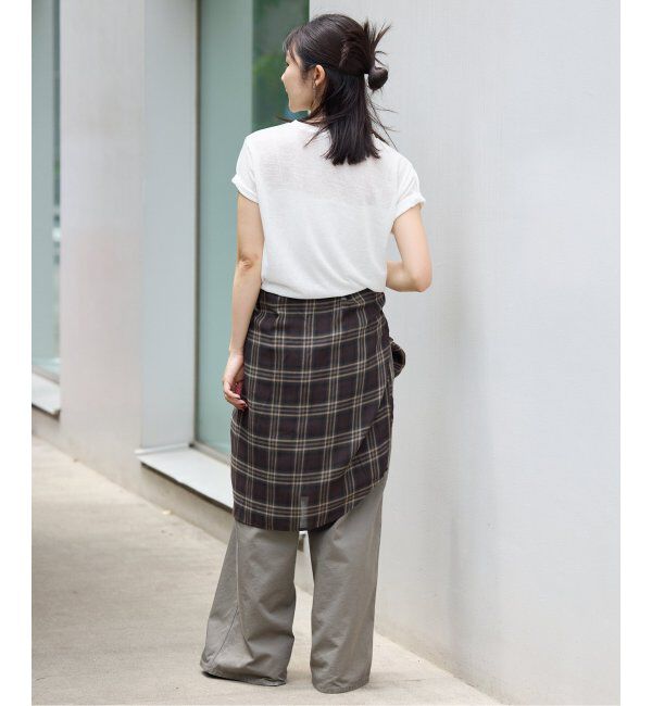 SLOBE IENA「《追加》スラブ5分袖TEE」|Tシャツ・カットソー|