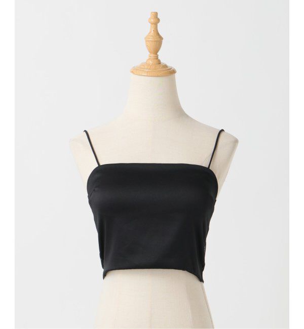 IENA「【EMILY WEEK &times; IENA】サテン クロップドバンドゥブラ」|インナー|