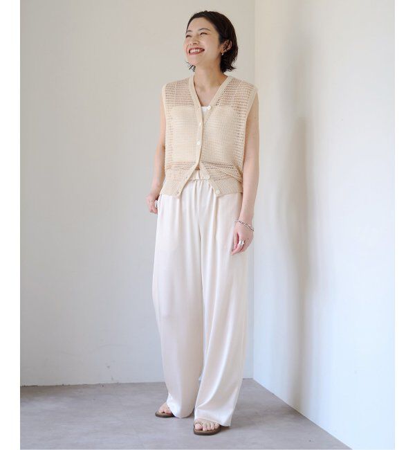 IENA「【EMILY WEEK &times; IENA】サテン クロップドバンドゥブラ」|インナー|