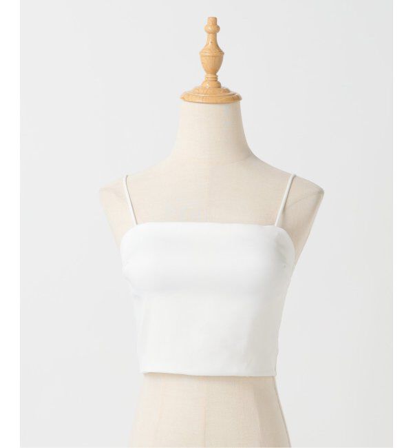 IENA「【EMILY WEEK &times; IENA】サテン クロップドバンドゥブラ」|インナー|