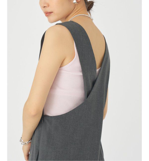 IENA「【EMILY WEEK &times; IENA】コットンシルク リブタンクトップ」|インナー|