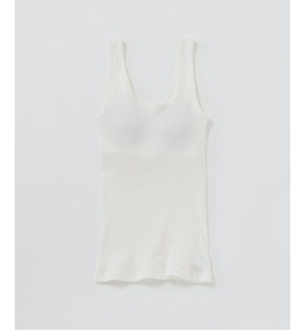 IENA「【EMILY WEEK &times; IENA】コットンシルク リブタンクトップ」|インナー|
