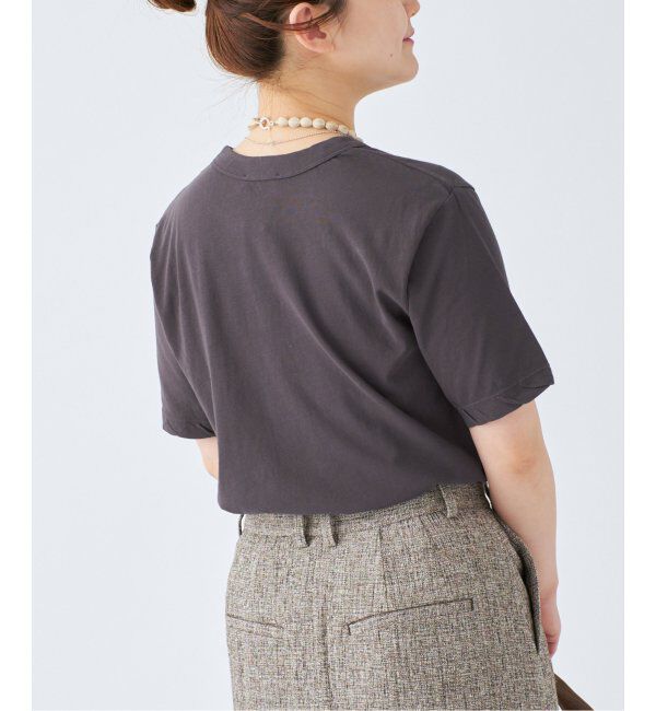 IENA「ATON/エイトン 別注 FRESCA SINGLE JERSEY Tシャツ」|Tシャツ・カットソー|