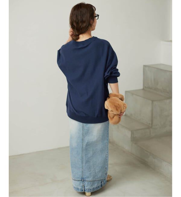 SLOBE IENA「《WEB限定/追加》MARSEILLE ロゴスウェット」|スウェット・ジャージ|