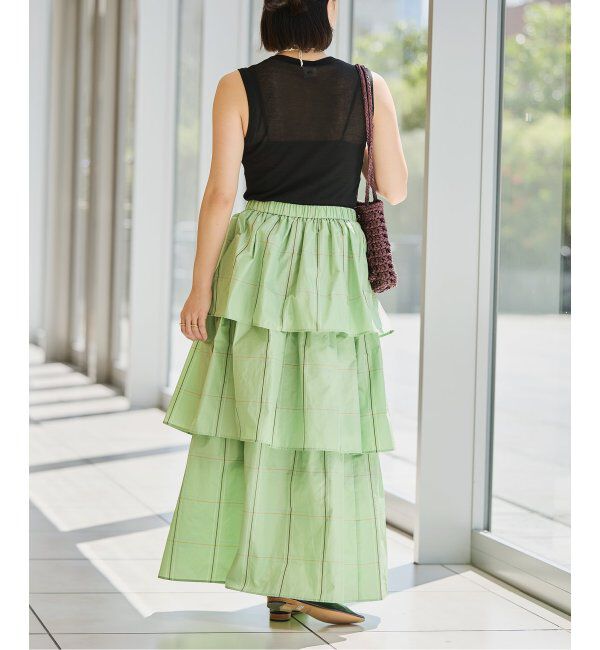 IENA LA BOUCLE「《追加》IENA LA BOUCLE 水撚りガスフライスノースリーブ」|Tシャツ・カットソー|