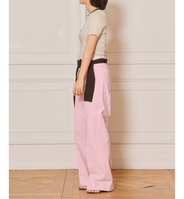 IENA LA BOUCLE「《追加》IENA LA BOUCLE ライトリブハーフスリーブプルオーバー2」|Tシャツ・カットソー|