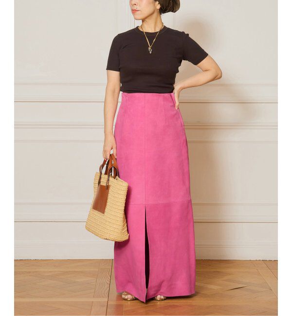 IENA LA BOUCLE「《追加》IENA LA BOUCLE ライトリブハーフスリーブプルオーバー2」|Tシャツ・カットソー|